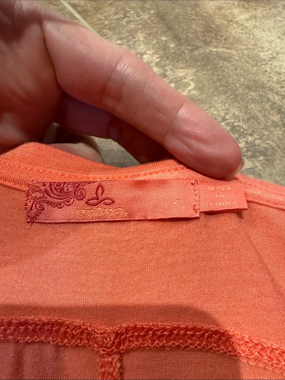 Prana Foundation Coral Scoop Neck Pocket Tank—Size Small - Picture 2 of 3